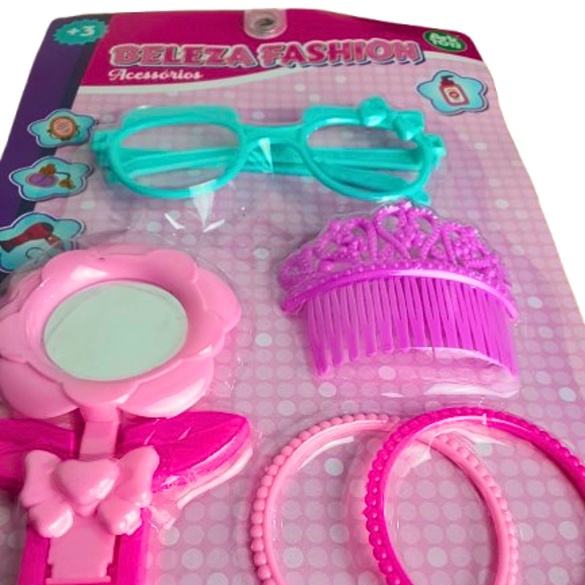 Brinquedo Kit Beleza Fashion Acessórios Infantil - Ark Toys Brinquedo Kit Beleza Fashion Acessórios Infantil - Ark Toys